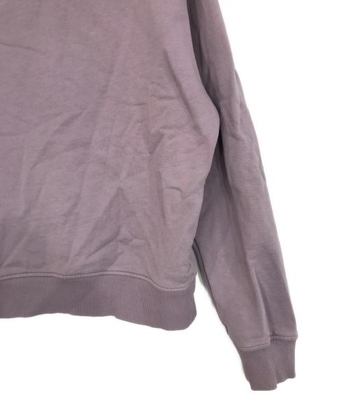 AMI Alexandre Mattiussi（アミアレクサンドルマテュッシ）AMI Alexandre Mattiussi (アミアレクサンドルマテュッシ) ハートロゴ刺繍スウェット パープル サイズ:Sの古着・服飾アイテム