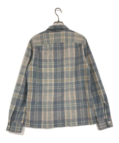 RRL（ダブルアールエル）RRL (ダブルアールエル) オープンカラーシャツ ブルー サイズ:Sの古着・服飾アイテム