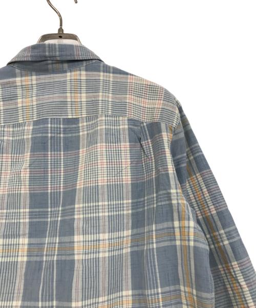 RRL（ダブルアールエル）RRL (ダブルアールエル) オープンカラーシャツ ブルー サイズ:Sの古着・服飾アイテム