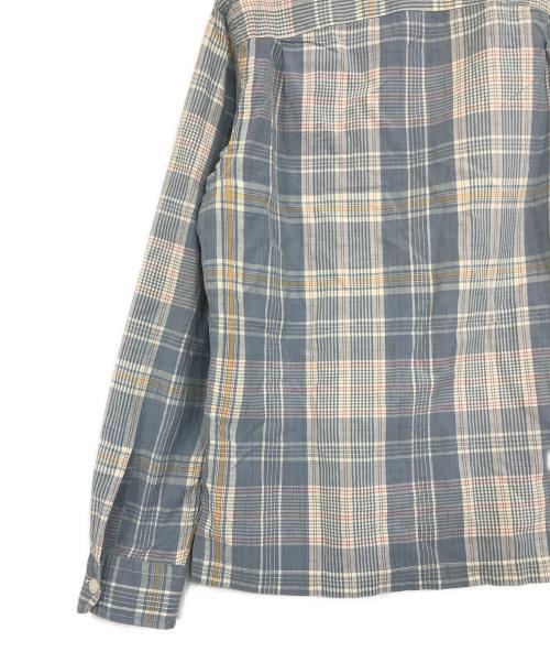 RRL（ダブルアールエル）RRL (ダブルアールエル) オープンカラーシャツ ブルー サイズ:Sの古着・服飾アイテム