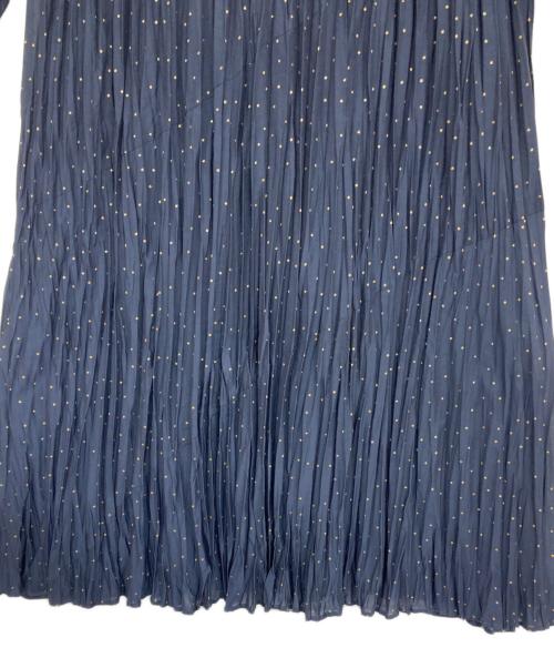 URBAN RESEARCH（アーバンリサーチ）URBAN RESEARCH (アーバンリサーチ) グリッタードットプリントワンピース ネイビー サイズ:Fの古着・服飾アイテム