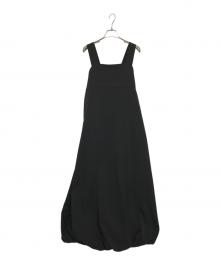 Adam et Rope（アダム エ ロペ）の古着「バルーンジャンパースカート」｜ブラック