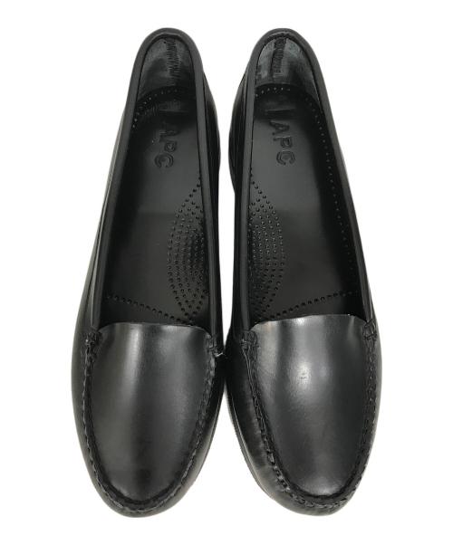 A.P.C.（アーペーセー）A.P.C. (アーペーセー) ローファー ブラック サイズ:37の古着・服飾アイテム