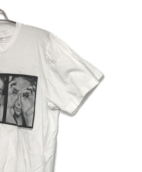 JOURNAL STANDARD（ジャーナルスタンダード）JOURNAL STANDARD (ジャーナルスタンダード) ビョーク By Jann Lipka Tシャツ ホワイト サイズ:Mの古着・服飾アイテム