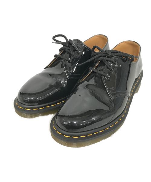 Dr.Martens（ドクターマーチン）Dr.Martens (ドクターマーチン) パテント3ホールシューズ ブラック サイズ:UK　6の古着・服飾アイテム