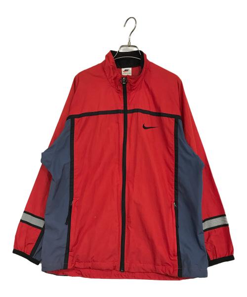 NIKE（ナイキ）NIKE (ナイキ) ジップジャケット レッド サイズ:Lの古着・服飾アイテム