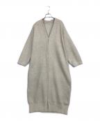 Plageプラージュ）の古着「R’IAM ANG/MIX ニットコート」｜ベージュ