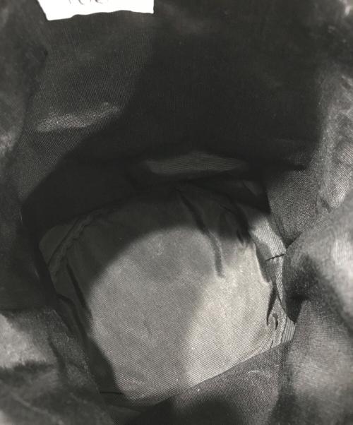 LOEFF（ロエフ）LOEFF (ロエフ) ワタスゲジャガードポーチ ネイビーの古着・服飾アイテム