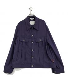 DAIRIKU（ダイリク）の古着「Regular Polyester Jacket」｜パープル