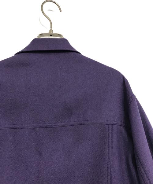 DAIRIKU（ダイリク）DAIRIKU (ダイリク) Regular Polyester Jacket パープル サイズ:Mの古着・服飾アイテム