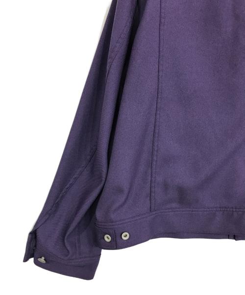 DAIRIKU（ダイリク）DAIRIKU (ダイリク) Regular Polyester Jacket パープル サイズ:Mの古着・服飾アイテム