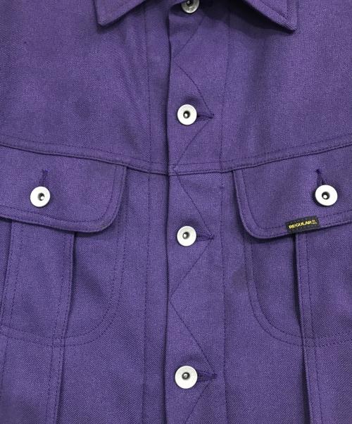 DAIRIKU（ダイリク）DAIRIKU (ダイリク) Regular Polyester Jacket パープル サイズ:Mの古着・服飾アイテム