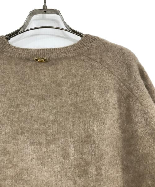 MUSE de Deuxieme Classe（ミューズ ドゥーズィエム クラス）MUSE de Deuxieme Classe (ミューズ ドゥーズィエム クラス) CASHFUR クルーネックプルオーバー ブラウン サイズ:記載無しの古着・服飾アイテム