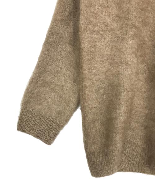 MUSE de Deuxieme Classe（ミューズ ドゥーズィエム クラス）MUSE de Deuxieme Classe (ミューズ ドゥーズィエム クラス) CASHFUR クルーネックプルオーバー ブラウン サイズ:記載無しの古着・服飾アイテム