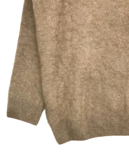 MUSE de Deuxieme Classe（ミューズ ドゥーズィエム クラス）MUSE de Deuxieme Classe (ミューズ ドゥーズィエム クラス) CASHFUR クルーネックプルオーバー ブラウン サイズ:記載無しの古着・服飾アイテム