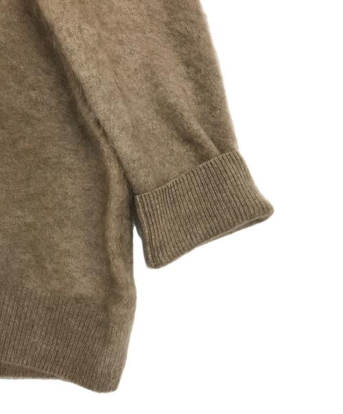 MUSE de Deuxieme Classe（ミューズ ドゥーズィエム クラス）MUSE de Deuxieme Classe (ミューズ ドゥーズィエム クラス) CASHFUR クルーネックプルオーバー ブラウン サイズ:記載無しの古着・服飾アイテム