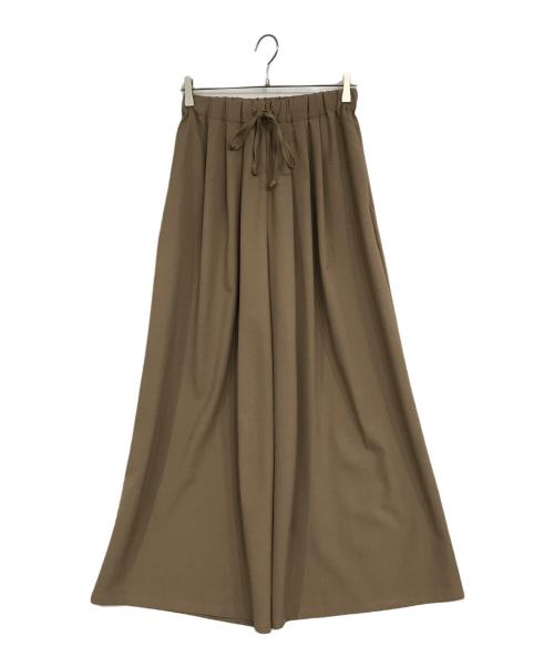 STYLE DELI（スタイルデリ）STYLE DELI (スタイルデリ) キレイめ３タックリラックスパンツ ブラウン サイズ:01の古着・服飾アイテム