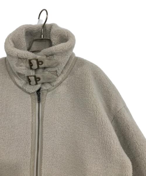 rienda（リエンダ）rienda (リエンダ) フェイクムートンボアB3 JK アイボリー サイズ:Sの古着・服飾アイテム