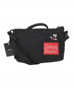 Manhattan Portage×DISNEYマンハッタンポーテージ×ディズニー）の古着「ミニショルダーバッグ」｜ブラック