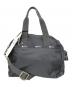 LeSportsac（レスポートサック）の古着「SMALL UPTOWN SATCHELシャドウグレーC」｜グレー