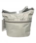 LeSportsacレスポートサック）の古着「ミニ バケット ショルダーバッグ」｜ホワイト