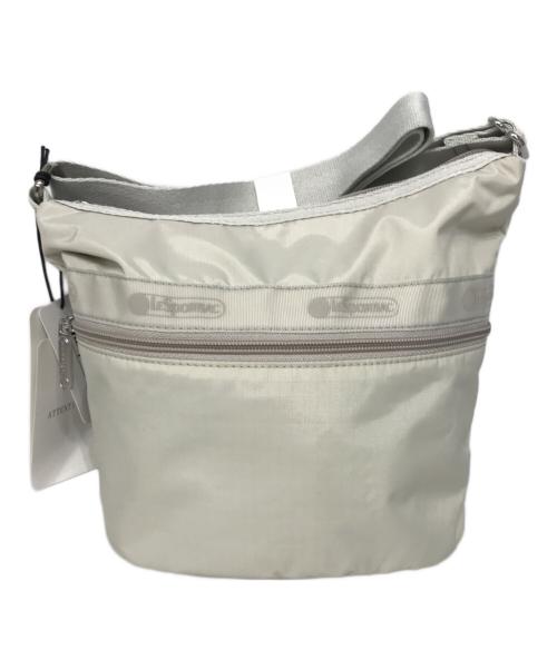 LeSportsac（レスポートサック）LeSportsac (レスポートサック) ミニ バケット ショルダーバッグ ホワイトの古着・服飾アイテム