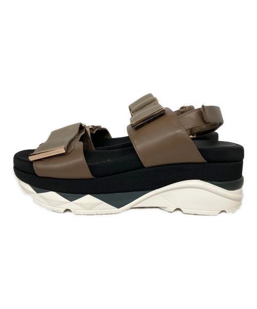 MACKINTOSH PHILOSOPHY（マッキントッシュ フィロソフィー）MACKINTOSH PHILOSOPHY (マッキントッシュ フィロソフィー) 厚底サンダル ブラック サイズ:Lの古着・服飾アイテム