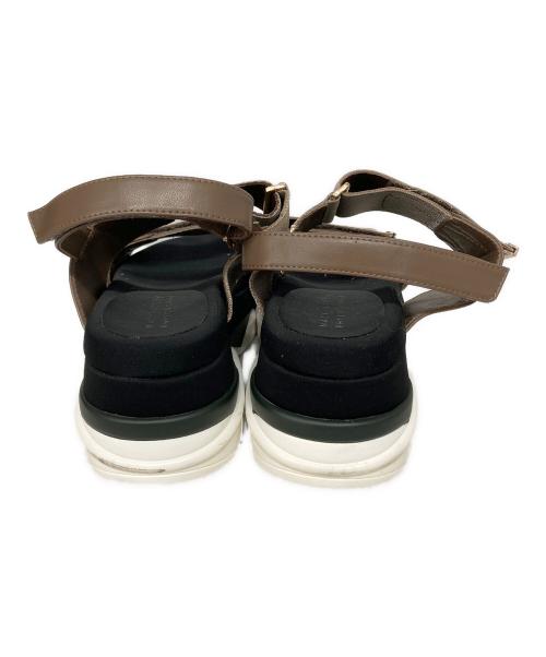 MACKINTOSH PHILOSOPHY（マッキントッシュ フィロソフィー）MACKINTOSH PHILOSOPHY (マッキントッシュ フィロソフィー) 厚底サンダル ブラック サイズ:Lの古着・服飾アイテム