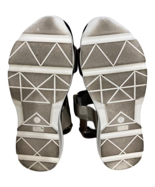 MACKINTOSH PHILOSOPHY（マッキントッシュ フィロソフィー）MACKINTOSH PHILOSOPHY (マッキントッシュ フィロソフィー) 厚底サンダル ブラック サイズ:Lの古着・服飾アイテム