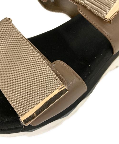 MACKINTOSH PHILOSOPHY（マッキントッシュ フィロソフィー）MACKINTOSH PHILOSOPHY (マッキントッシュ フィロソフィー) 厚底サンダル ブラック サイズ:Lの古着・服飾アイテム