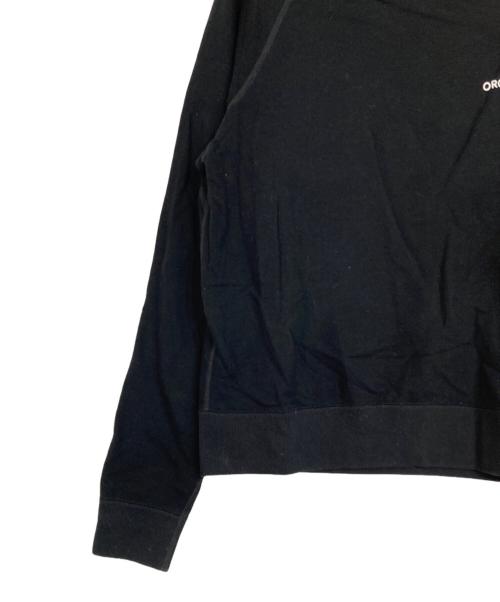 ORCIVAL（オーシバル）ORCIVAL (オーシバル) ラグランスリーブスウェット ブラック サイズ:2の古着・服飾アイテム