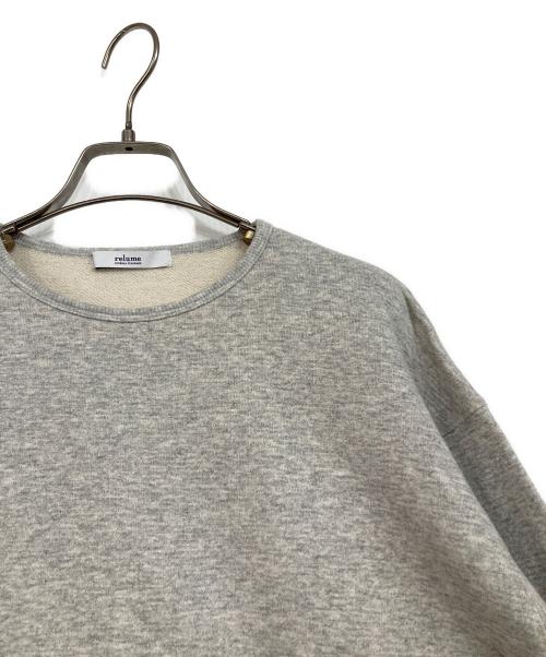 JOURNAL STANDARD relume（ジャーナルスタンダード レリューム）JOURNAL STANDARD relume (ジャーナルスタンダード レリューム) クルーネックスウェット グレー サイズ:Mの古着・服飾アイテム