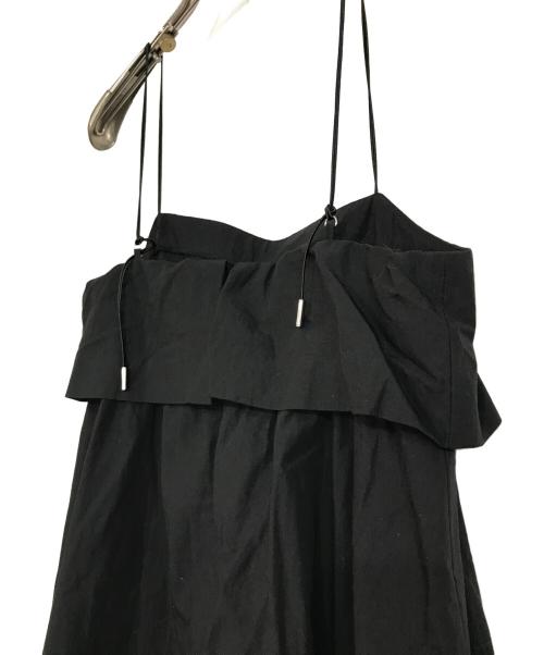 La boutique BonBon（ラブティックボンボン）La boutique BonBon (ラブティックボンボン) Aラインキャミワンピース ブラック サイズ:FREEの古着・服飾アイテム