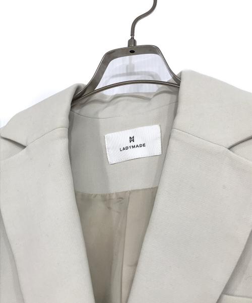 LADYMADE（レディメイド）LADYMADE (レディメイド) シングルジャケット アイボリー サイズ:Fの古着・服飾アイテム