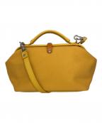 BAGWORKSバッグワークス）の古着「帆布ミニダレスショルダーバッグ」｜イエロー