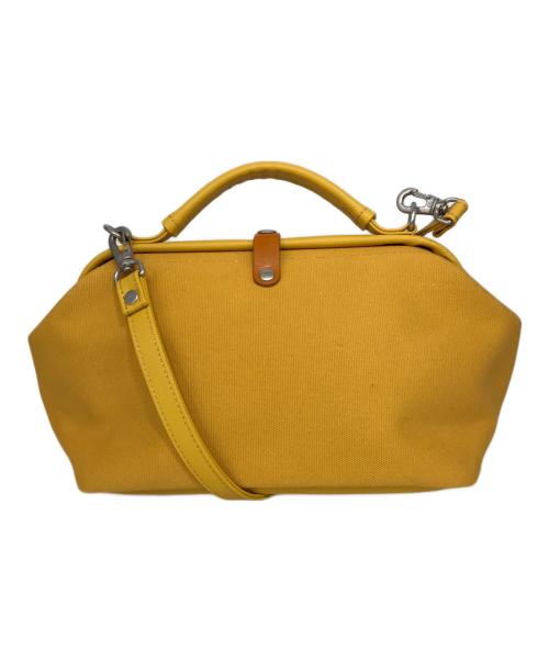BAGWORKS（バッグワークス）BAGWORKS (バッグワークス) 帆布ミニダレスショルダーバッグ イエローの古着・服飾アイテム