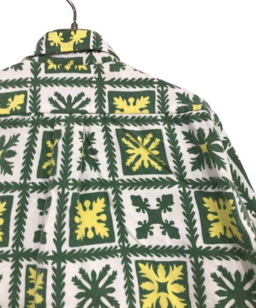 Sun Surf（サンサーフ）Sun Surf (サンサーフ) HAWAIIAN QUILT アロハシャツ グリーン サイズ:Mの古着・服飾アイテム