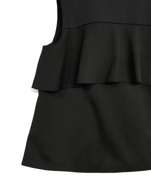 UNITED ARROWS（ユナイテッドアローズ）UNITED ARROWS (ユナイテッドアローズ) SPONGY ミドル ベスト ブラック サイズ:36の古着・服飾アイテム