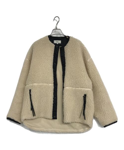 HYKE（ハイク）HYKE (ハイク) FAUX SHEARLING JACKET ベージュ サイズ:2の古着・服飾アイテム