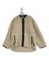 HYKE（ハイク）の古着「FAUX SHEARLING JACKET」｜ベージュ