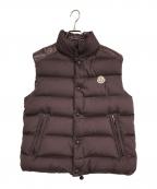 MONCLERモンクレール）の古着「CHEVALダウンベスト」｜ブラウン