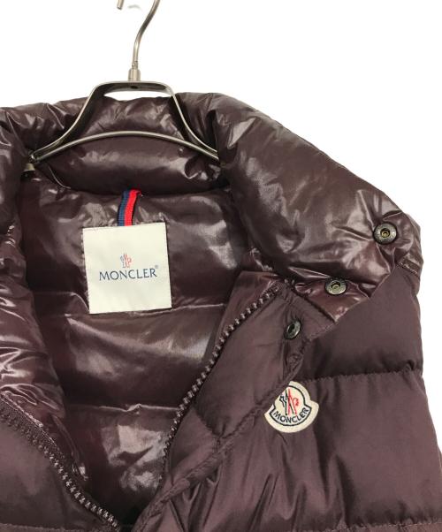MONCLER（モンクレール）MONCLER (モンクレール) CHEVALダウンベスト ブラウン サイズ:1の古着・服飾アイテム