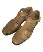 PASCUCCIパスクッチ）の古着「グルカサンダル」｜ブラウン