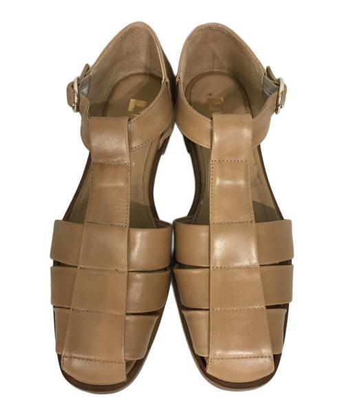 PASCUCCI（パスクッチ）PASCUCCI (パスクッチ) グルカサンダル ブラウン サイズ:39の古着・服飾アイテム