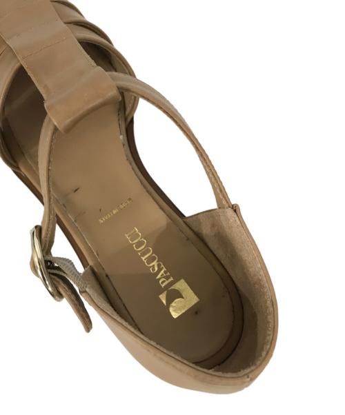 PASCUCCI（パスクッチ）PASCUCCI (パスクッチ) グルカサンダル ブラウン サイズ:39の古着・服飾アイテム