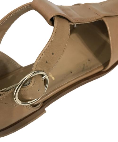 PASCUCCI（パスクッチ）PASCUCCI (パスクッチ) グルカサンダル ブラウン サイズ:39の古着・服飾アイテム