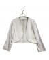 ANAYI（アナイ）の古着「ノーカラーショートジャケット」｜グレー