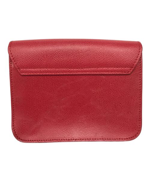 FURLA（フルラ）FURLA (フルラ) メトロポリスチェーンショルダーバッグ レッドの古着・服飾アイテム