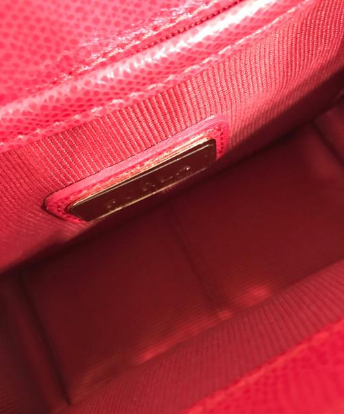 FURLA（フルラ）FURLA (フルラ) メトロポリスチェーンショルダーバッグ レッドの古着・服飾アイテム