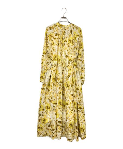 Mila Owen（ミラオーウェン）Mila Owen (ミラオーウェン) 長袖ワンピース イエロー サイズ:1の古着・服飾アイテム